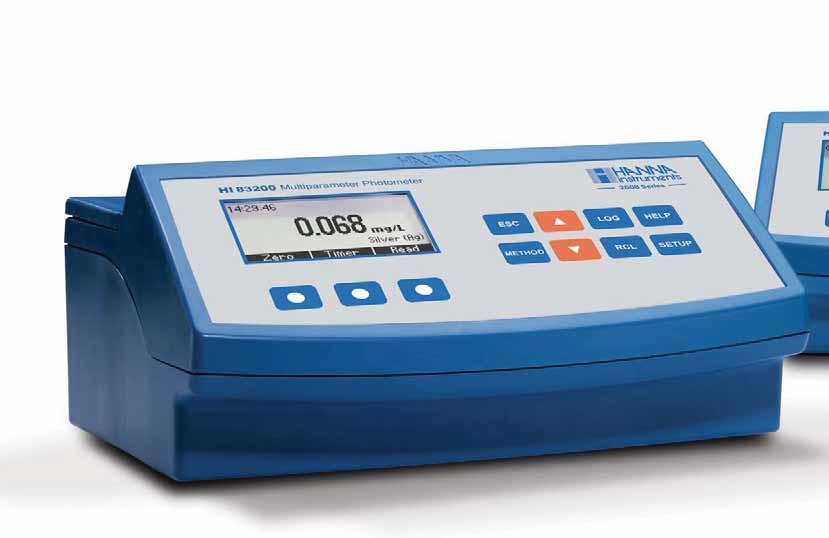 HI 83200 2 0 0 8 S E R I E S Multiparameter Photometers with up to 44 Measurement Methods Application Specific Photometers with More Methods The 2008 Series of HI 83200 benchtop photometers from