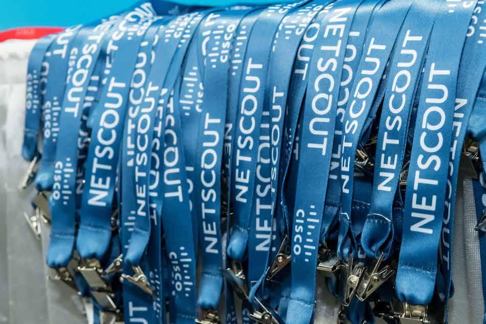 Conference Lanyards Event Alignment Opportunities All attendees receive an official Cisco Live 2018 lanyard when they pick up their badges during registration.