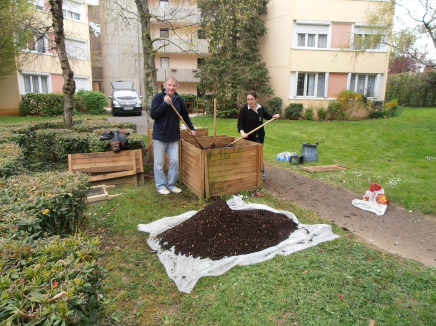 ACTION composting in collective housing Proposing composting facilities to all inhabitants 6