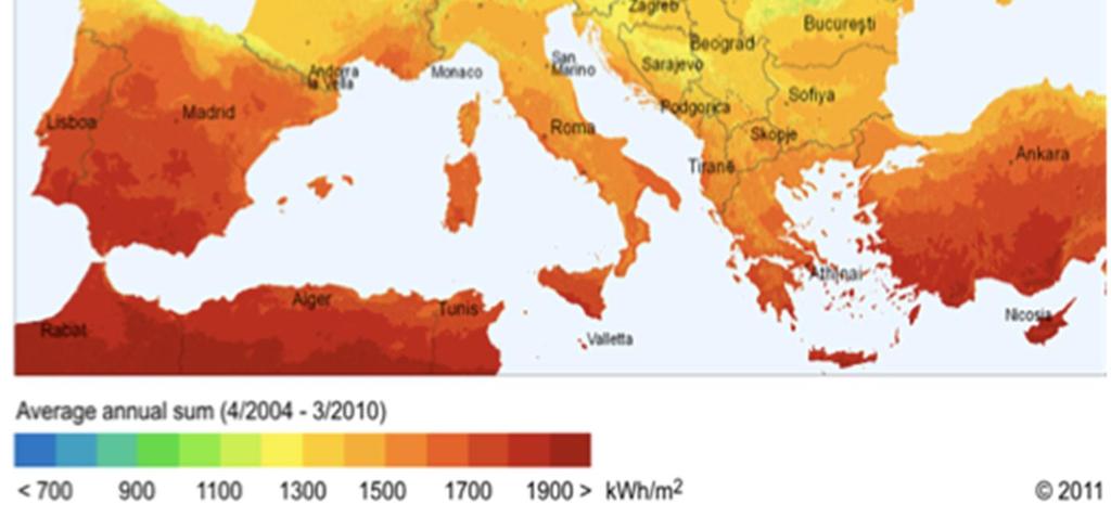 Radiation Levels Greece enjoys