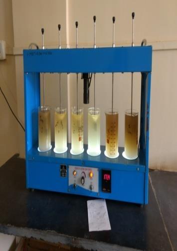 Test Sample water before filtration Sample water after filtration Standard as per IS 10500: 1991 1 Ph 8.04 7.37 6.5 8.5 2 Turbidity 6.1 NTU 3.