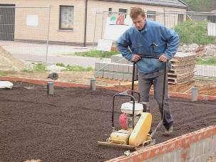 Often the specified compaction is reached during installation and no further compaction needs to be carried out.