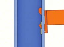 Attaching arms to the column may be done using hooks or by bolting them.