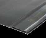 Cortex EPDM membrane with gasket is typically used in wet weather or low temperature situations as it eliminates the need for adhesive to bond the EPDM to the frame.