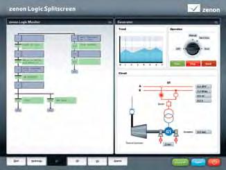 zenon Logic integrated plc system With zenon Logic, zenon offers an integrated PLC system. Here you can, for example, use real PLC code for simulations.