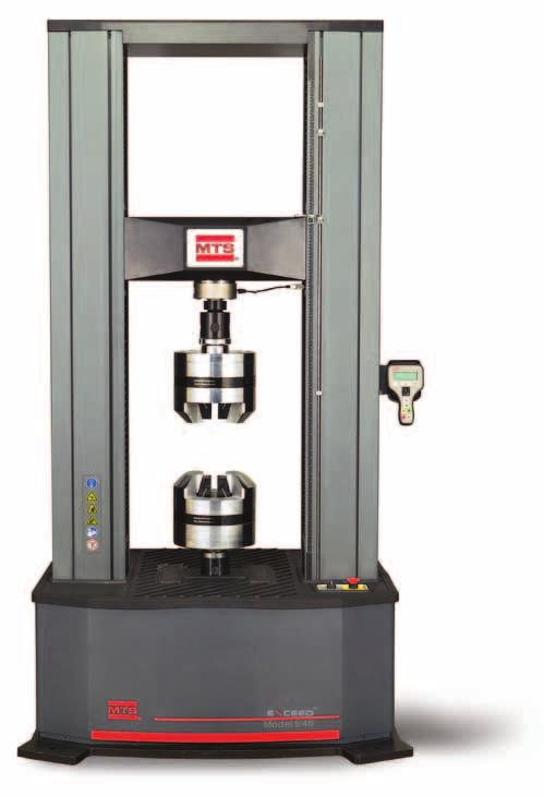 SERIES 40 SYSTEM KEY FEATURES Complete selection of compact, high-stiffness 1- and 2-column load frame configurations High-speed, low-vibration MTS electromechanical drives World-class,