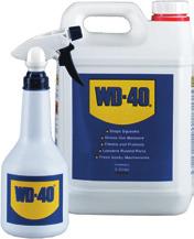 GENERAL LUBRICANTS WD40 Use for de-watering, lubricating and as a rust-preventative 450ml aerosol
