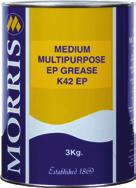 158 Greases & Lubricants GREASES & LUBRICANTS Greases & Lubricants Ankor ST Croma K42 EP K2 EP GREASES & LUBRICANTS Ankor ST - Solvent Deposited Corrosion Preventative A dewatering fluid and thin