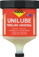 FOODLUBE Universal Designed for the efficient lubrication of all types of ball, roller and plain bearings, operating under high loads. Significantly extends bearing life.