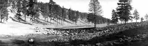 in 1898 to the south of Flagstaff Cline Library