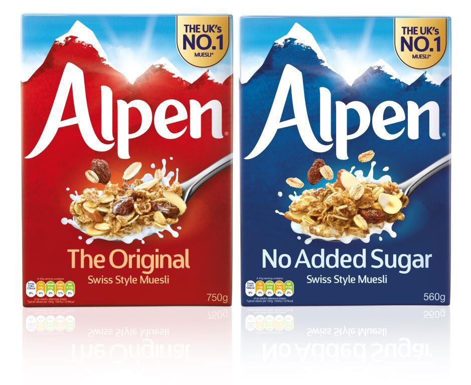The Alpen example Kantar data showed us premium muesli brands had eroded Alpen s