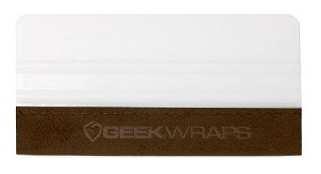 film and a soft edge on the other side Geek Wraps Soft Edge Squeegee Has a micro-fiber edge that