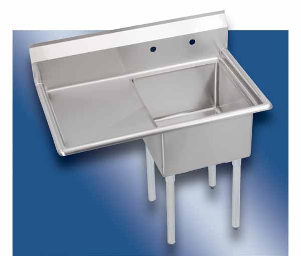SINKS The Elkay SSP 18 Gauge Scullery Sink line is the benchmark with foodservice customers who have budgetary constraints.