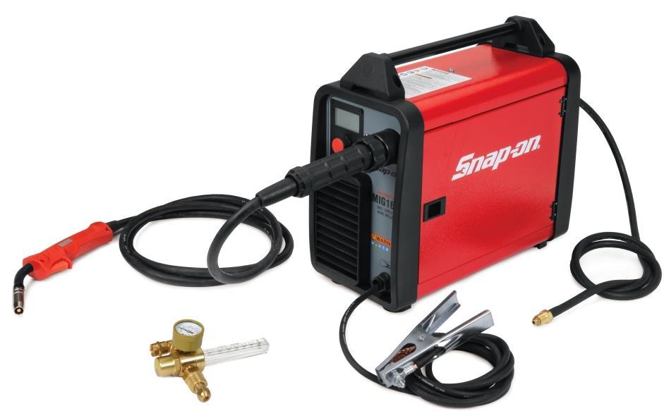 Synergic Inverter MIG welder Features and Benefits MIG160i This versatile power source is suitable for various applications from general repairs to specific material types used in the body shop
