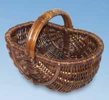 in natural and bronze Model: AM B3613 Description: Basket;
