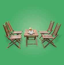 1227 Indicated price: $48 Description: Table set; bamboo; one 100x65x60cm