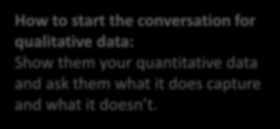 Your Data Toolbox Quantitative Versus Qualitative Data? Starting 
