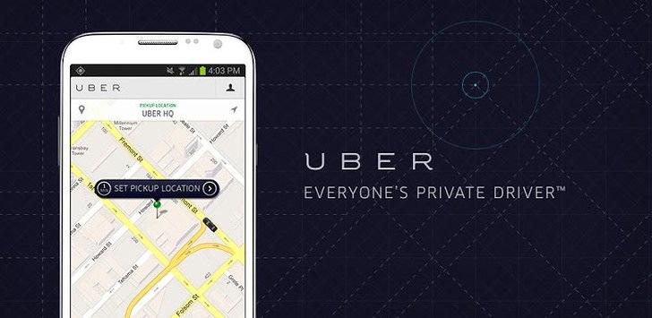 Uber matches two mobile