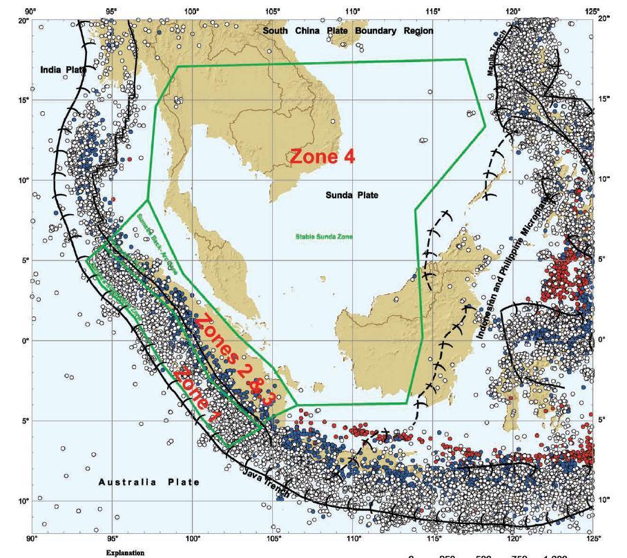 Factors to consider in Site Selection Earthquake Zones in South East Asia Site Selection Weighting Factors Stable Sunda Tectonic Plate Public Safety & Health (50%) Radiation exposure, Population,