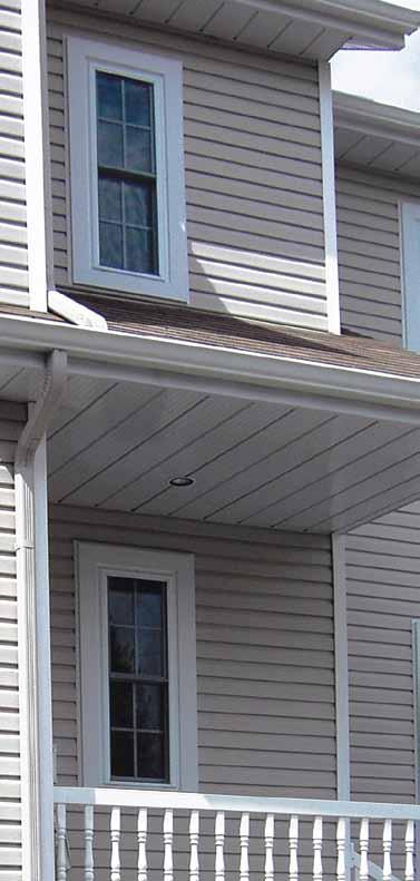 Aluminum Soffit Kaycan ALUMINUM SOFFIT, both vented and