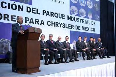 AUTOMOTIVE SUPPLIER PARKS IN MEXICO CHRYSLER SUPPLIERS PARK I TOLUCA, STATE OF MEXICO JUST IN SEQUENCE PROGRAMS FOR CHRYSLER