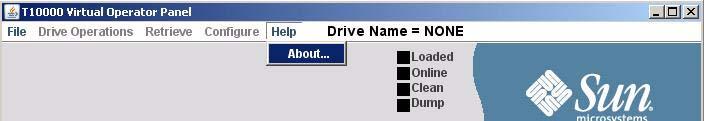 VOP Application Software 4. Click Help, then choose About,. The Drive About Dialog box (FIGURE 2-13) opens. 5.