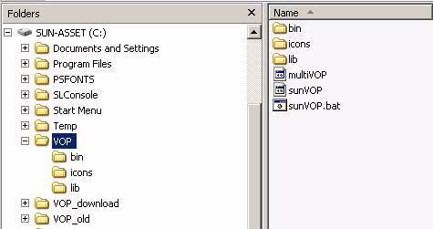 Rename an existing VOP folder as VOP_old. See FIGURE 2-15. FIGURE 2-15 Rename VOP Folder 2. Move or Copy the new VOP folder from VOP_download, to the root folder.
