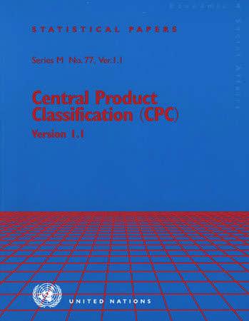 2. United Nations Central Product Classification Version 1.