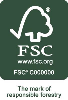 Minimum size requirement The FSC logo must be at least 1 cm in height,