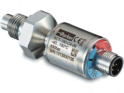 13 Temperature measurement SCT CAN Temperature measurement SCT CAN High-pressure-resistant temperature sensors for hydraulic measurements For measuring temperatures of up to 150 C Flexible operation