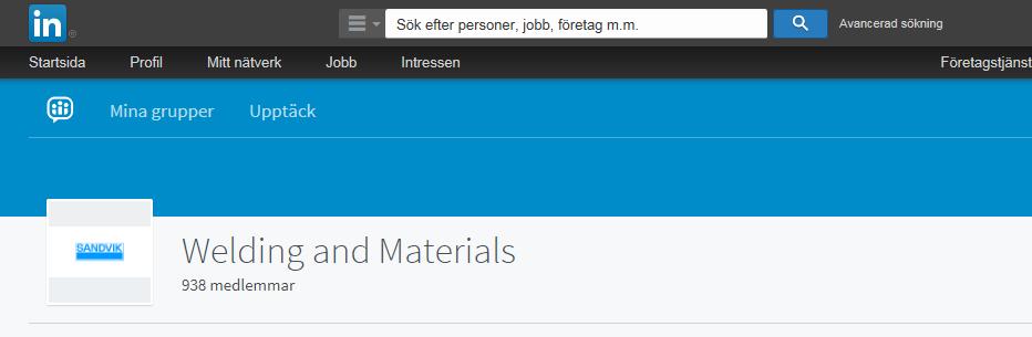 LINKEDIN Welding and Materials Started February 2016 - Welding and material discussion forum focusing on stainless steel and nickel alloys.