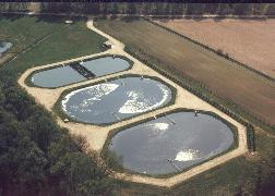 (4) Other suspended growth processes Stabilization ponds Also known as oxidation ponds or lagoons one of the most ancient wastewater treatment