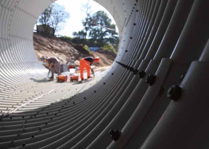 Steel plate culverts and tunnels eurorail vehicle restraint systems