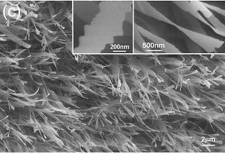 tetragonal boron HRTEM crystallized structure covered by a 1 to 2 nm