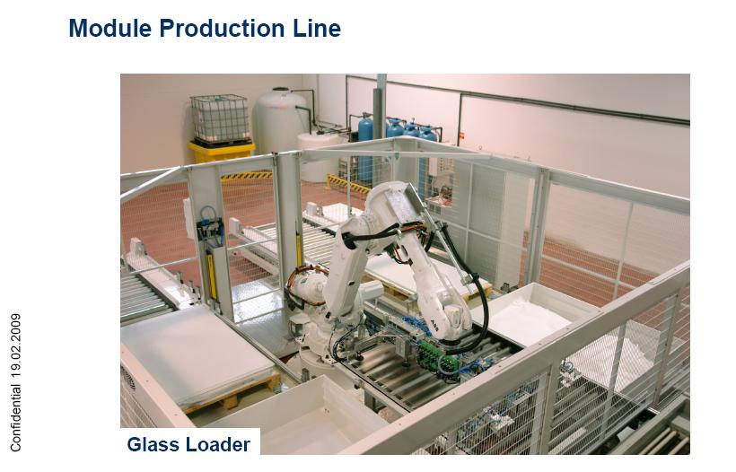 Module Production Line Robotics
