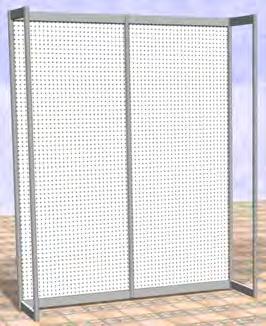 Style A Vertical Panel Size (37 x 86 ) Style B Vertical Requires - 2 Panels (37 x 86 ) Style C Back Wall Coverage 10 Wide booth space Requires - 3 Panels (37 x 86 ) HOOKS TO BE SUPPLIED BY EXHIBITOR.