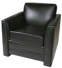 34 D x 32 H C-3 Chair - Black