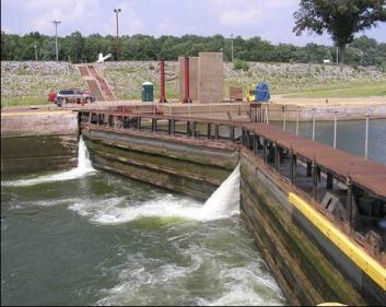 decreased performance and costly delays Leaking miter gates, Lock & Dam 52, Ohio R.