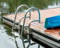 Heavy Duty Aluminum Paddle Docks 7 Aluminum Track Frame with 10 12" freeboard (approximate pending sections, size &