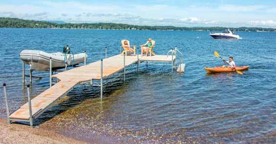 dock space for all your activities