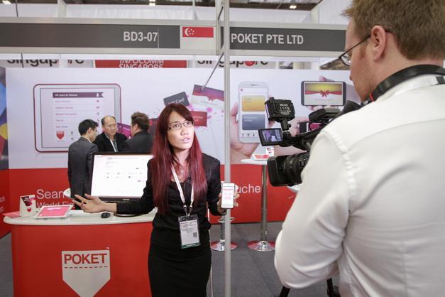 specially made a special visit to Poket booth at