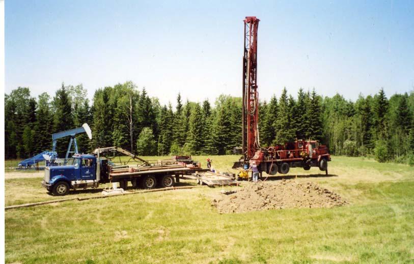Field Methods: Drilling Surface casing set Air/mud-drilled drilled to target Intermediate casing cemented at the top of coal target