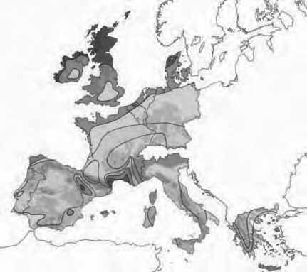 APPENDIX A: ONSHORE WIND MAPS EUROPE Figure A.
