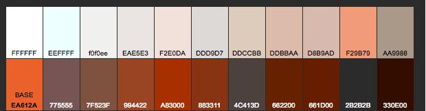 Secondary Colors: For accents if