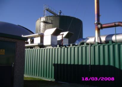 Biogas Plant Rossau, Germany 2007