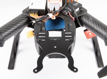 Installation on a multirotor drone To do an easy installation on different kind of