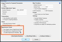 Accessing the Appointment Workflow Wizard To access the Appointment Workflow Wizard 1. Select Configure > Practice Settings to display the Practice Settings window. 2.