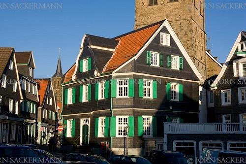 Tradition & Experience Traditional German village with dark slate walls which helps by