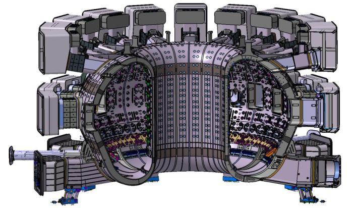 DESCRIPTION OF VACUUM VESSEL The ITER vacuum vessel (VV) is a double walled torus structure and one of the most critical components in the fusion reactor.