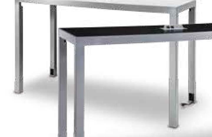 25"H Powered Tables A.
